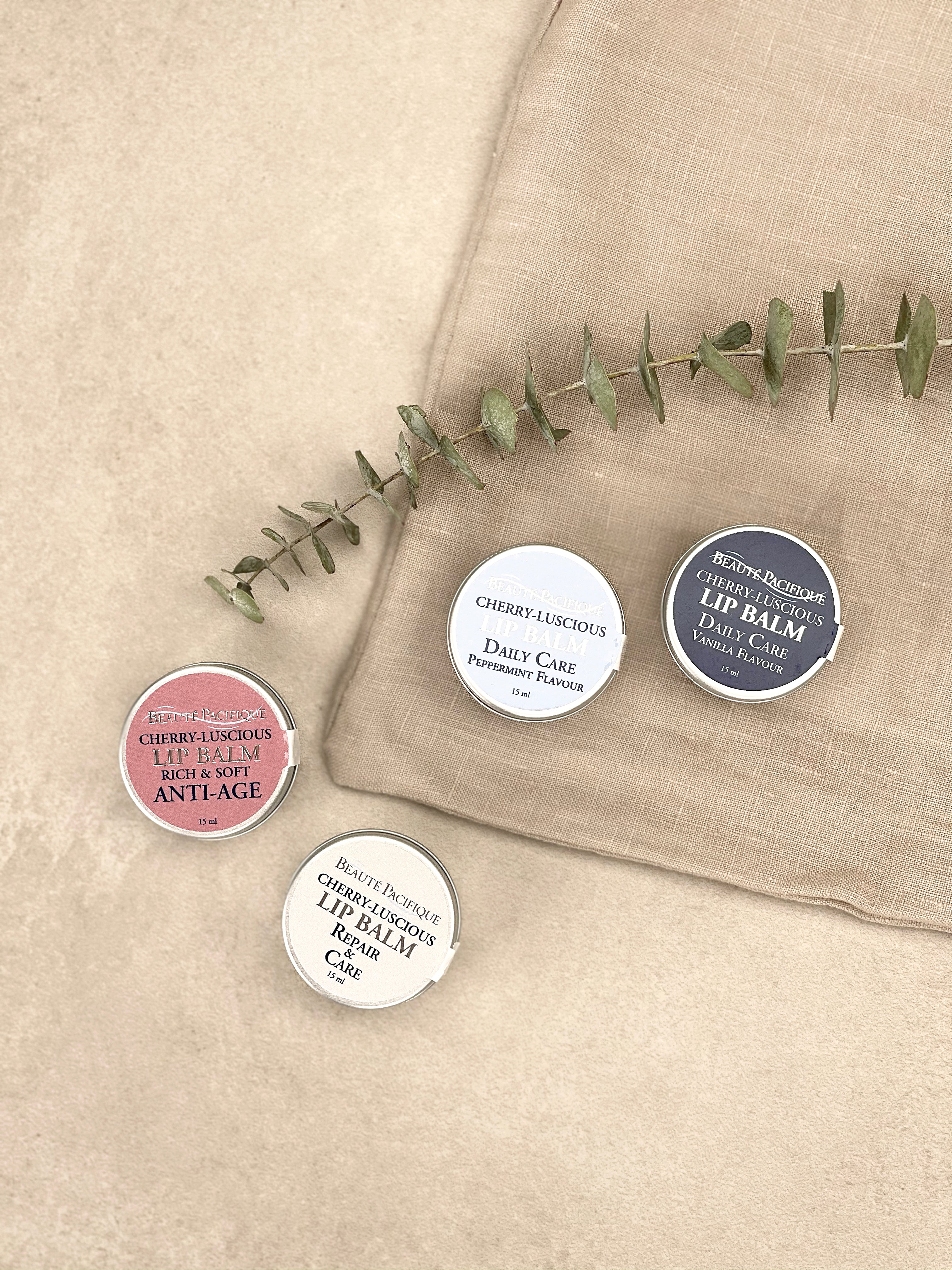 Cherry-Luscious Lip Balm | vanilla, peppermint | 15ml