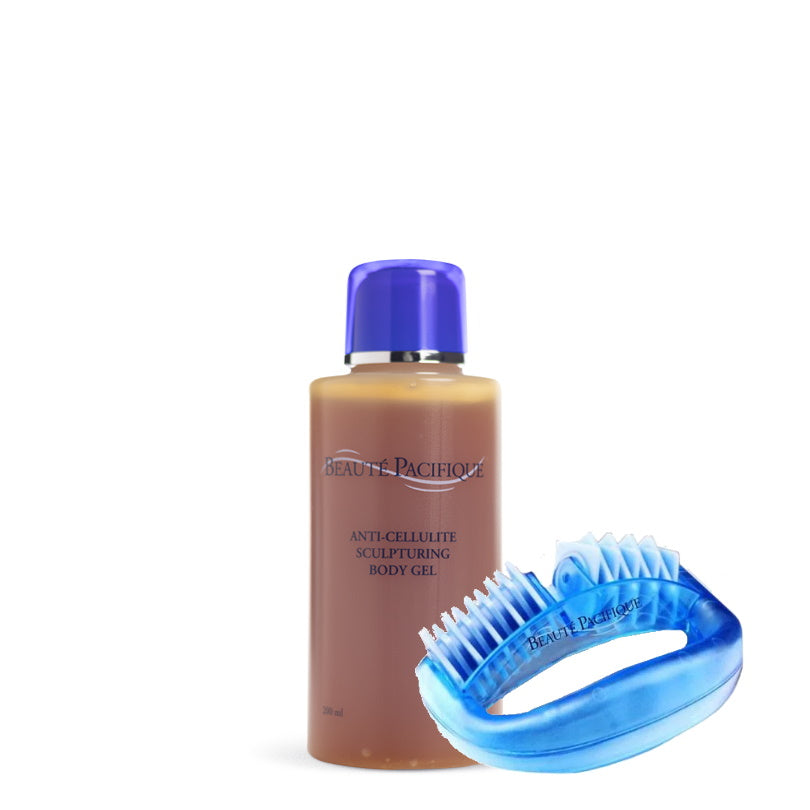 Anti-cellulite gel 200ml + massage roller