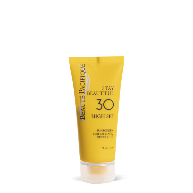 STAY BEAUTIFUL SPF30 kremas nuo saulės veidui ir dekoltė | 50ml